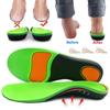 EVA Orthopedic Shoes Sole Insoles For Feet Arch Foot Pad X/O Type Leg Correction Flat Foot Arch Support Sports Shoes Insert