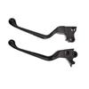 Комплект черных тормозных рычагов с прорезями для Harley Davidson 1996-2014
