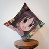 Azumanga Daioh Cushion Cover Inches Farmhouse Decor Home Throw Pillow Covers for Couch Decorations