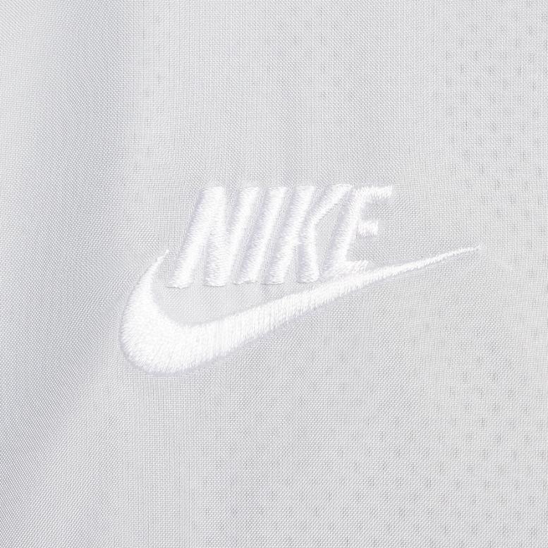 Nike Повседневная мужская куртка с воротником-стойкой и полумолнией, цвет серый, синий DQ4911-012