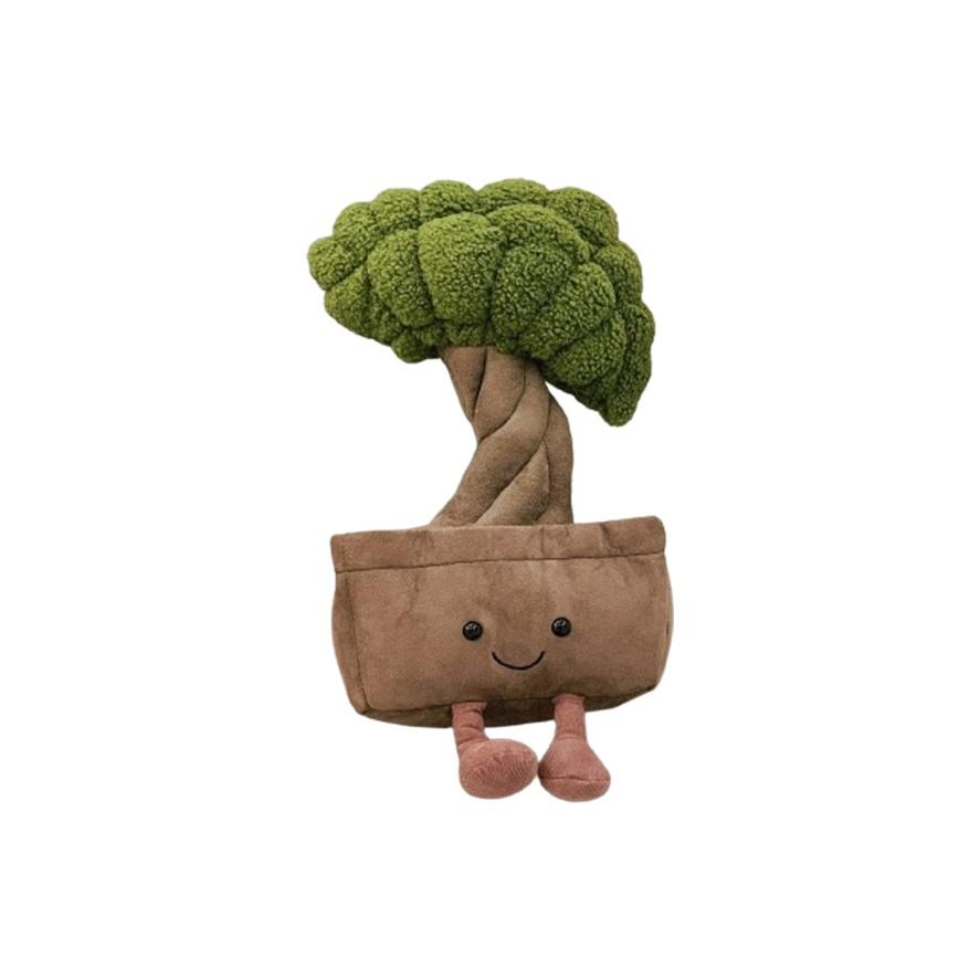 JELLYCAT серия веселых предметов сосна приветливая милая кукла плюшевая кукла высота в сидячем положении 34 см высота