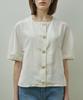 STEP AROUND Half Sleeve Dolman Blouse_Ivory