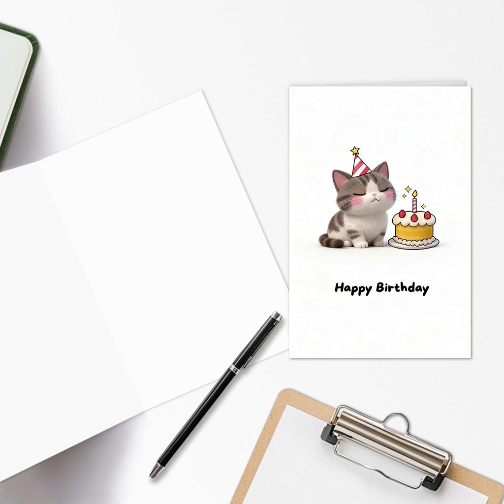 10 Cartoon Birthday Card Envelopes Set With A Variety Of Creative Birthday Greeting Cards