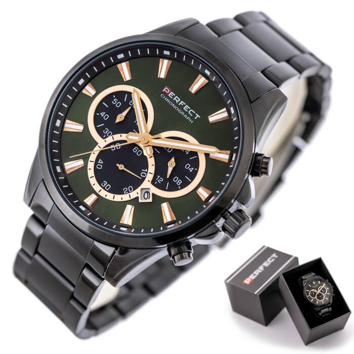 Zegarek Męski Perfect M510Ch-04 - Chronograf (Zp386D) + Box