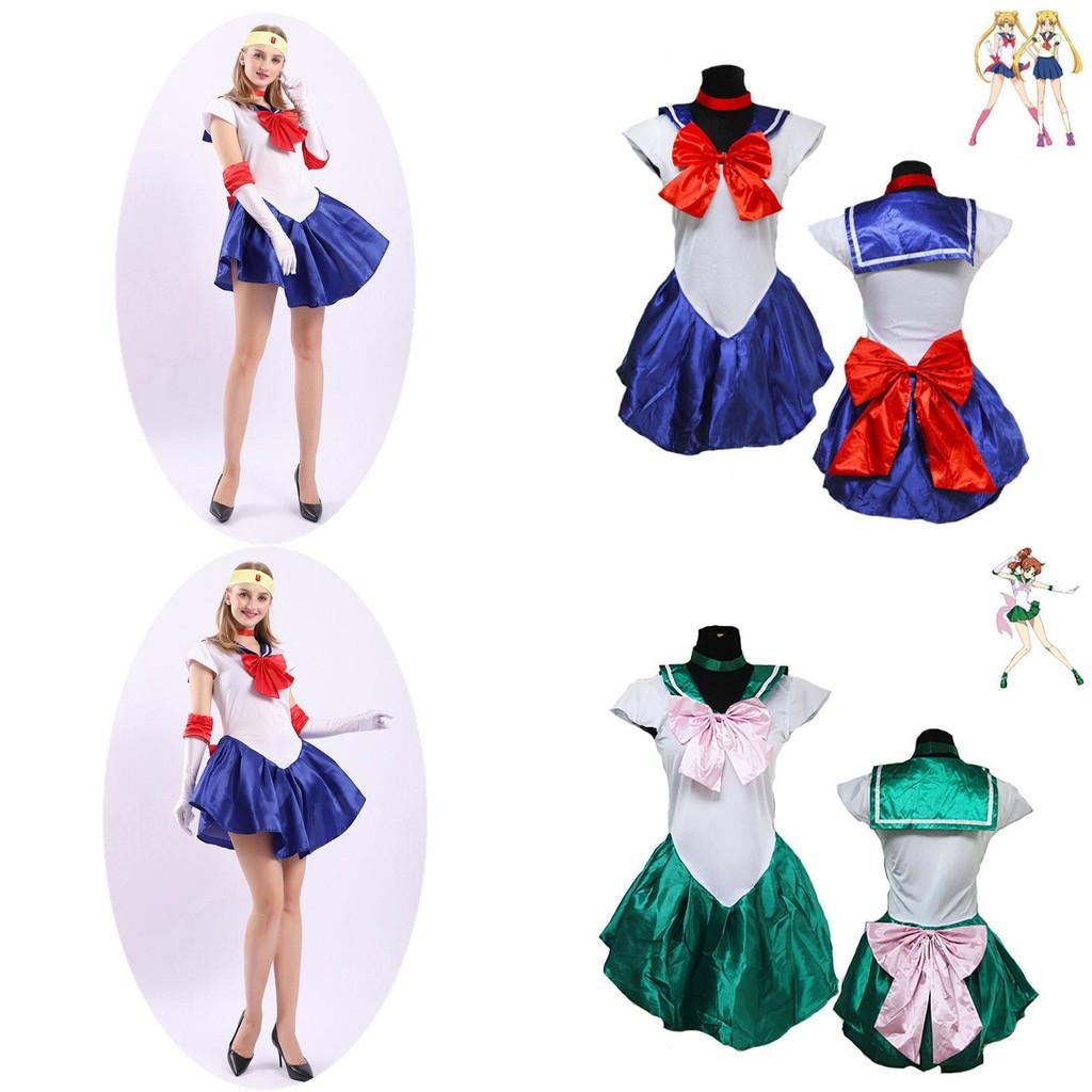 Потрясающее платье в стиле Сейлор Мун с изысканным исполнением для косплея на Хэллоуин