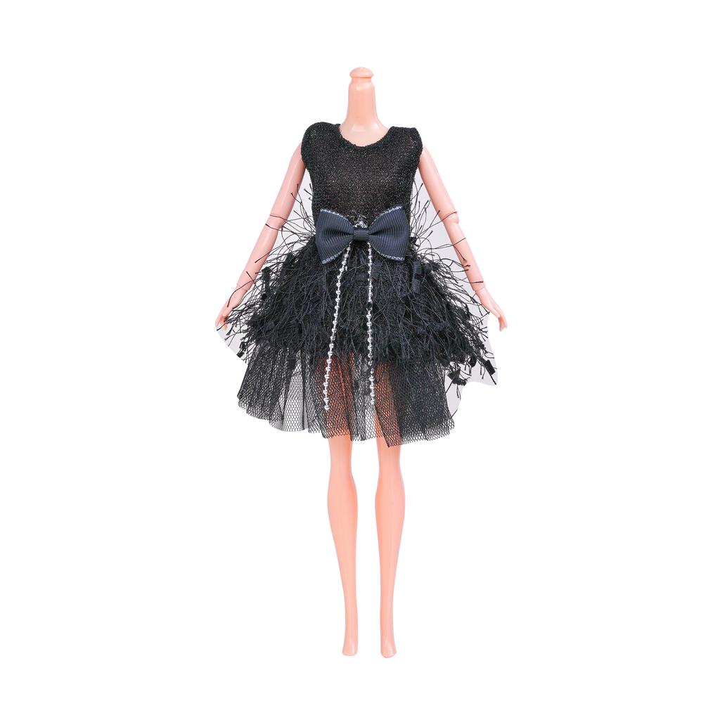 Elegant Party Dresses 30Cm Doll Clothes Play House Dress Up Bjd Doll Dress Girls Toys Popular Bow Princess Dress For 1/6 Dolls