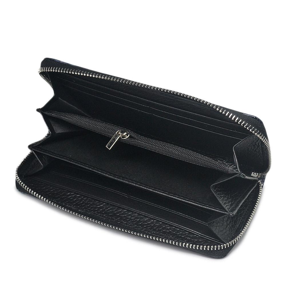 Женские кошельки из натуральной кожи с узором на молнии, кошельки для монет, брендовые женские держатели для удостоверений личности, женские сумки для денег, клатчи