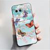 Luxury Fashion Butterfly Flower Silicone Soft Phone Case For Google Pixel 8A 7A 6A Thin Slim Back Cover Shell Shockproof Cases
