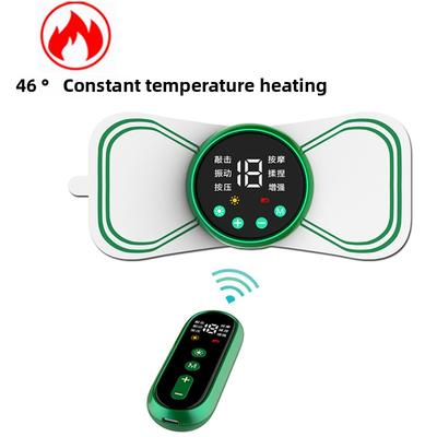 Физиотерапевтический прибор с импульсным эффектом, реабилитационный прибор для плеч и шеи Meridian, мини-наклейка для массажа с подогревом, массажер для шейного отдела позвоночника с подогревом