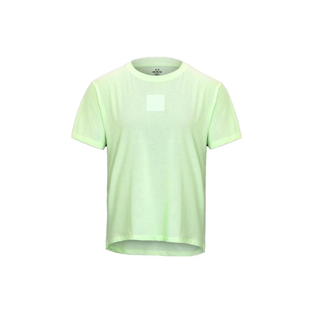 Under Armour Тренировочная футболка с коротким рукавом, женская, топы, светло-мятно-зеленый 1376923-320