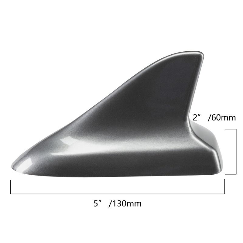 Universal Car Shark Fin Decorative Antennas Auto Roof Mount Decoration Aerials Stickers Decals Accessories
