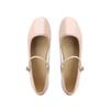 Women Flats Mary Jane Ballet Shoes Female Round Toe Glossy Leather Flats Female Dance Ballets Party Ball Bridal Wedding Shoes