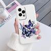 Colorful Flower Phone Case For Honor 200 Lite Cover Fundas Soft TPU Luxury Butterfly Shell For Honor 200 Honor200 90 Lite Cute