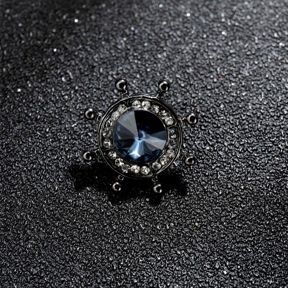 Zinc Zinc Alloy Rudder Collar Brooch Anti-glare Creativity Activity Gifts