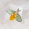 Брошь Пчела и Светлячок Высококачественный Аксессуар для Костюма для Женщин Булавка Надежно Крепит Одежду Пальто Корсаж