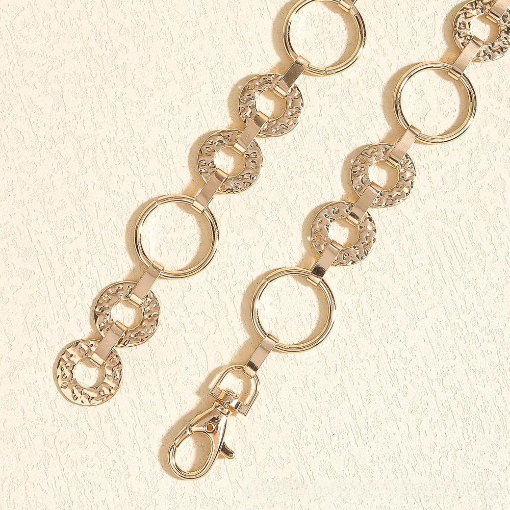 Metal Waist Chain Belt Adjustable Ladies Fashion Chain Fashion Body Link Belts  for Jeans Dress