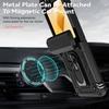 Ring Funda For Samsung Z Flip 6 5 4 5G Case With Stand Holder Cover For Samsung Galaxy Z Flip6 zflip6 Flip5 Flip4 Armor PC Cases