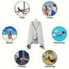 1pc of Illustration and Picture Book Sharing Theme Beach Towel, Cute Pet Day Beach Towel, Soft,Absorbent,Quick-drying,Cat Museum