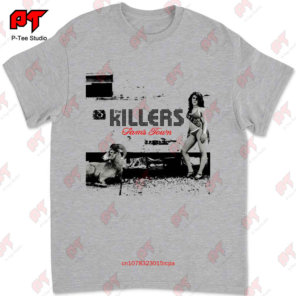 The Killers Sams Town Album Cover 2004 Rock T-shirt M0LA