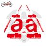 Motorcycle Fairing Shell Sticker Decal Customized Line Hollow Full Car Logo decals kit For Aprilia RS660 RS 660