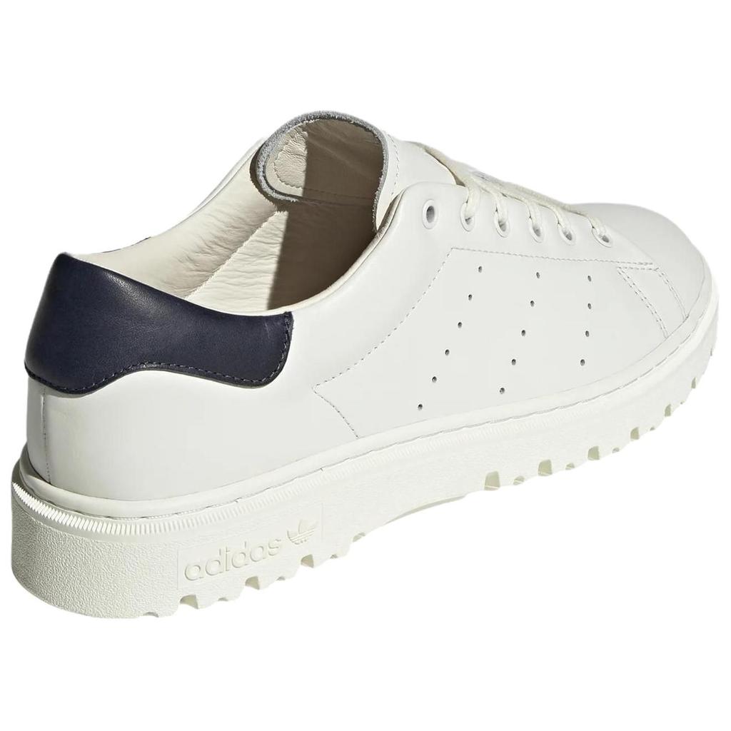 Adidas Originals Stan Smith Casual Fashion Comfortable Non-Slip Durable Low-Top Sneakers Unisex Sneakers White Black JH7402