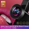 MARTVSEN 120MM Macro Lens, профессиональный 5K HD 10x Super Macro Universal Clip Camera Photo Lens для iPhone Samsung Andriod