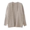 Women Long Sleeve Knitted Cardigan Sweater Coats Korean Female Baggy Loose Knitwear Tops