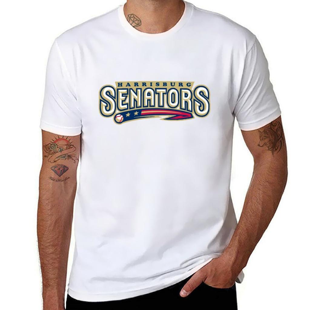Harrisburg Senators Tshirt Large Size Basic Casual Tshirt