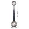 304 Stainless Steel Measuring Spoon Double Head Long Handle Measuring Tool 15ML 30ML With Scales Kitchen Utensil