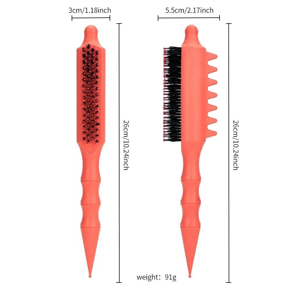 Pointed Tail Volumizing Curls Hair Comb Braiding Hairstyling Curling Roller Comb  Hair Styling Use