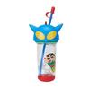 Crayon Shin-chan Straw Cup Water Bottle with Straw, Easy To Drink From, Cute and Versatile for Kids (Color: Crayon Shin-chan D, Size: 500ml),