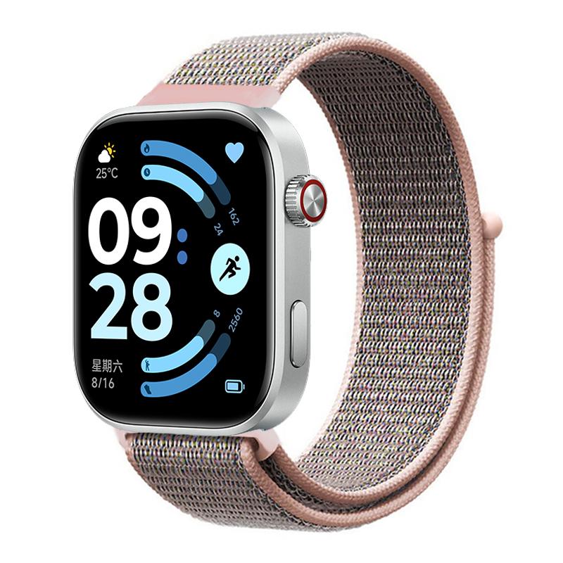 Нейлоновый ремешок-петля для Redmi watch 6 5 4 Смарт-часов Аксессуары спортивный Запасной браслет correa для xiaomi Mi band 8 9 pro Ремешок