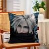 FFinal FFantasy Cloud Strife FFF7 Pillow Case Plush Pillow Cases Home Decoration Pillow Cover for Sofa Bed Chair Living Room