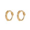 Men's Trendy Stud Earrings: Minimalist European & American Hip-Hop Hoops