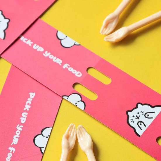 Cute Palm Chopsticks for Kids Beginners Practical Baby Eating Chopstick Learning Training Helper for Improving Hand-eye Coordination