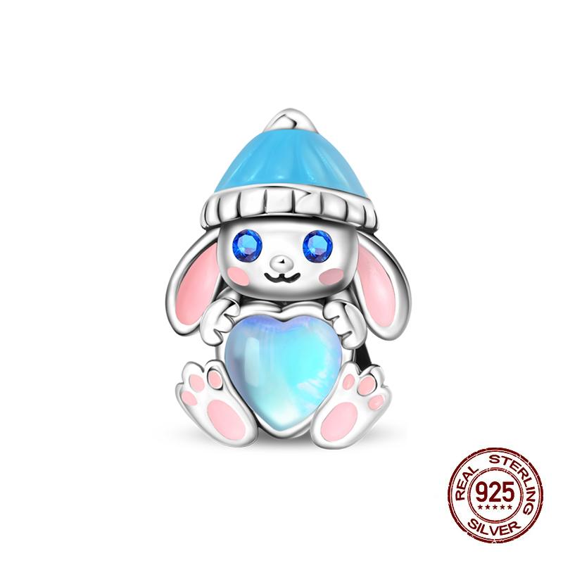 Зимние Шармы Медь Лось Медведь Санта Клаус Шармы Бусины Подходят для Оригинальных Браслетов Для Женщин Сделай Сам Праздничные Ювелирные Изделия Подарки