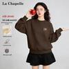 Женский свитшот La Chapelle 2026 Весна/Осень с круглым вырезом
