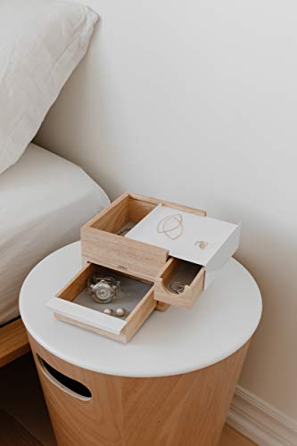 Umbra Mini STOWIT Шкатулка для украшений, Поддон, Футляр, Хранение аксессуаров, Хранение мелочей, Декор интерьера, Натуральный