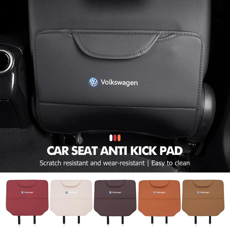 For Volkswagen VW Anti-Scratch Car Seat Back Anti Kick Pad Child Protective ZX31 Cover Mat Passat Golf 4 5 6 Tiguan Polo Scirocco