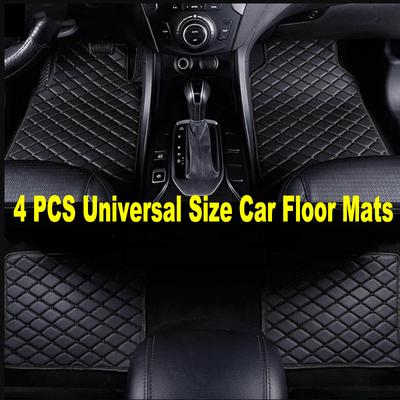 Универсальные автомобильные коврики для VW Golf Passat B5 B6 B7 B8 CC Touran Tiguan Toureg Touareg Phaeton T-ROC Автоаксессуары