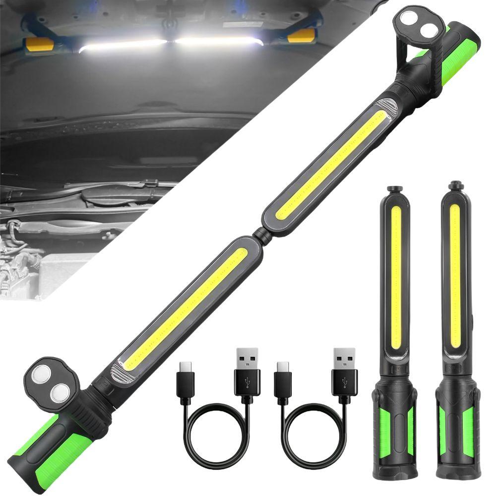 Rechargeable Mechanic Work Light LED Flashlight Underhood Work Light  For Car Repairing/Emergency