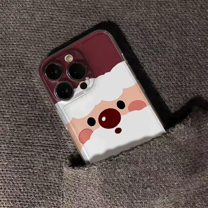 Мультяшный рождественский снеговик Чехол для мобильного телефона Для iPhone 16 15 11 12 14 13 Pro Max Mini XS Max XR SE 7 8 Plus Мягкие силиконовые чехлы