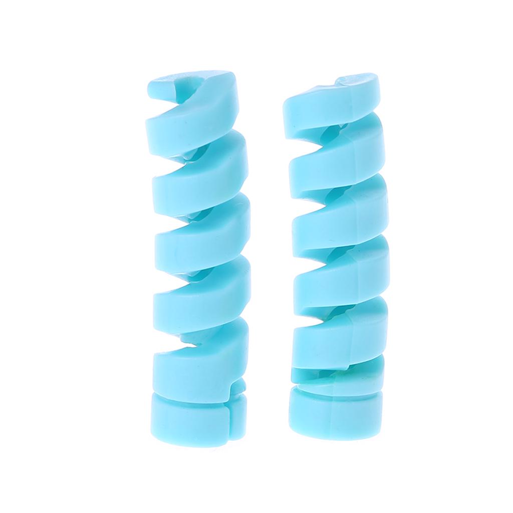 2 шт., защита кабеля, устройство намотки шпульки, чехол для линии передачи данных, защита веревки, пружинный шпагат для телефона