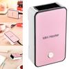 Mini Heater AC 220V/50Hz Portable Electric Heater Table Warm Blower Office Space Heater Desktop Warm Air Heater for Home Indoor
