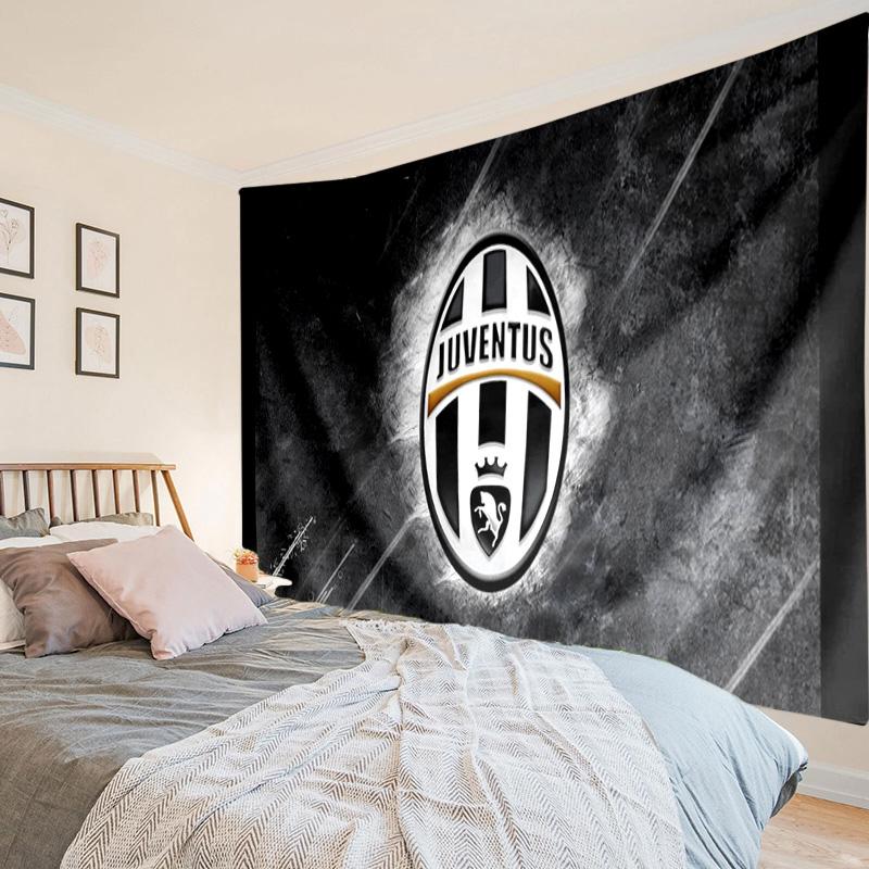 1PC Italian Football Crest Tapestry Hanging for Bedroom,Livingroom, Playroom,Decor Art Room Wall Tapestry Holiday and Birthday Gifts