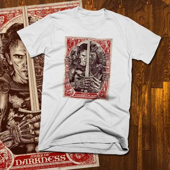 Retro horror t-shirt Halloween Classic Evil darkness goth Zombie Massacre Dead