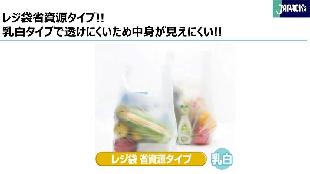 Japan Packs Milky White Shopping Wide Deep X 58cm Embossed Garbage 100 Bags Per Pack of 2 RE-60 Bags, 34.5cm + 14.5cm Long, 0.018mm Thick,