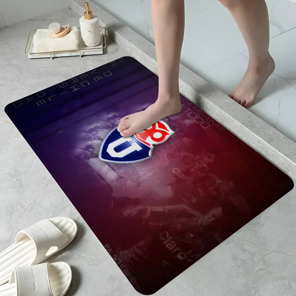 Chile U-University Logo Floor Mat Rectangle Anti-slip Home Soft Badmat Front Door Indoor Outdoor Mat Hotel Decor Mat
