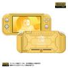 Лицензированный жесткий протектор для Nintendo Switch Lite Clear x Yellow с Nintendo Switch [Продукт Nintendo] [Совместимый с Lite]
