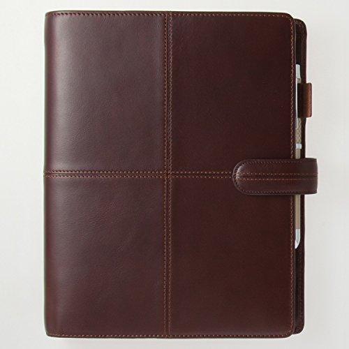 Filofax Classic Stitch System Organizer, A5, Brown, 028509